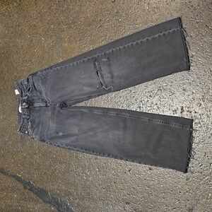 Wide leg jeans
